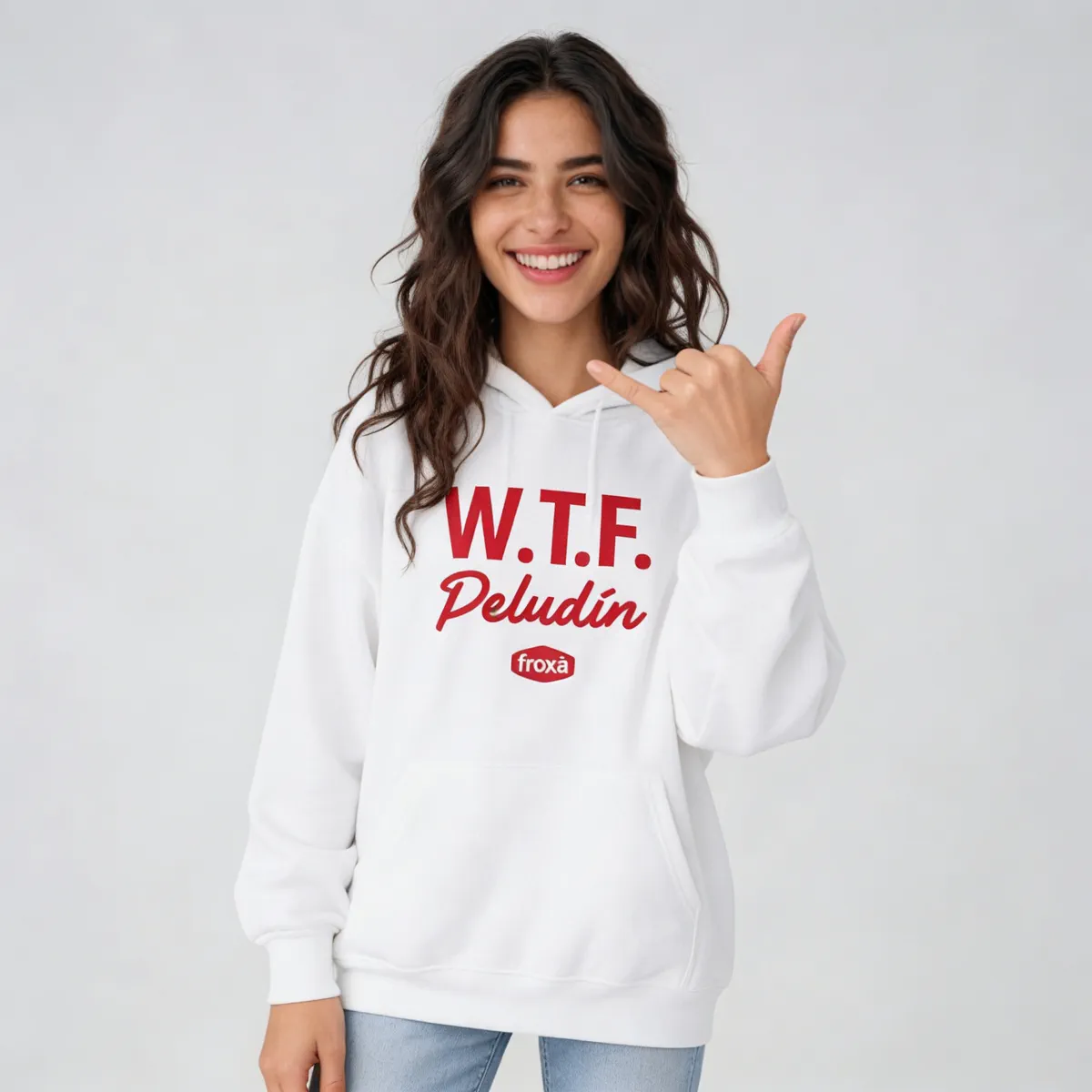 Sudadera W.T.F. Peludín